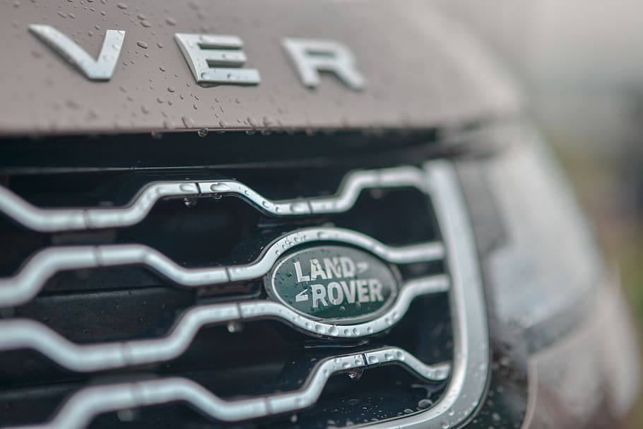 black Land Rover emblem, symbol, trademark, logo, jaguar land rover experience 2019