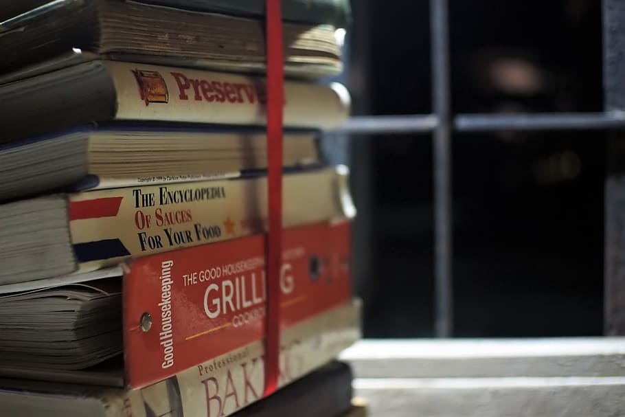 books, cooking, window, bar, classic, reading, materials, home HD wallpaper