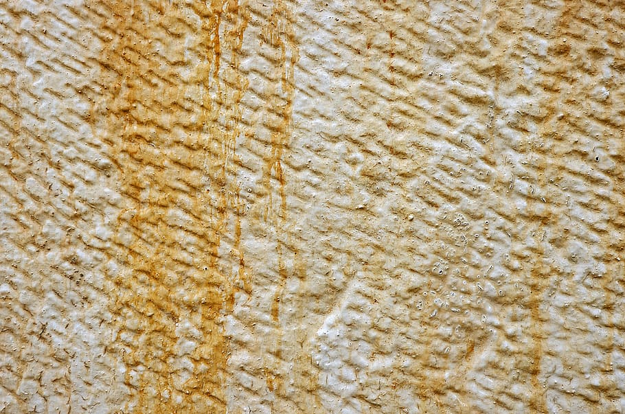 yellow stained white wall paint, backgrounds, full frame, textured HD wallpaper