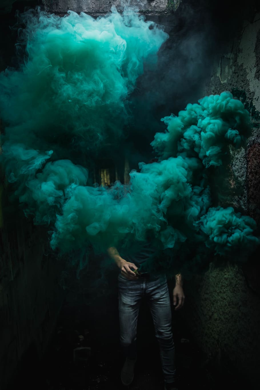 france, limoges, smoke - physical structure, one person, real people HD wallpaper