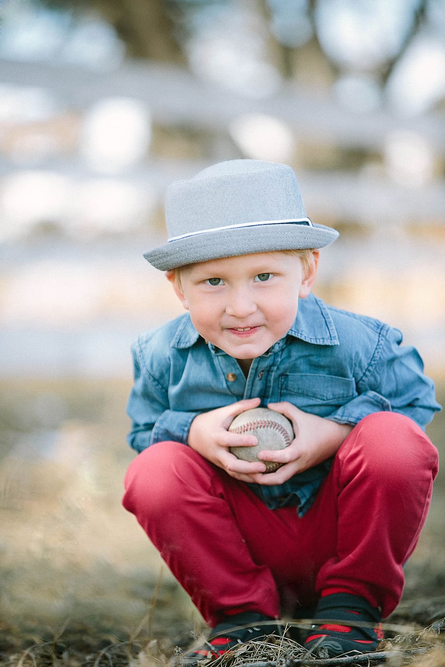 boy holding baseball, human, person, people, canada, okotoks HD wallpaper