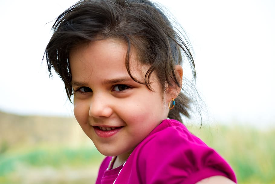 iran, behbahan, portrait, headshot, smiling, child, happiness HD wallpaper