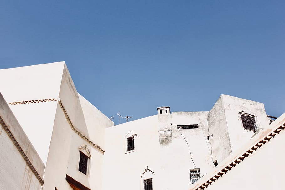 White Concrete Building, ancient, architectural, architecture HD wallpaper