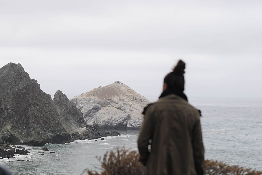 rocks, cliffs, end, lookout, big sur, travel, norcal, pacific ocean HD wallpaper
