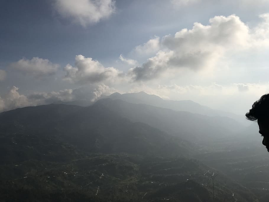 mountain, cloud - sky, scenics - nature, beauty in nature, tranquility HD wallpaper
