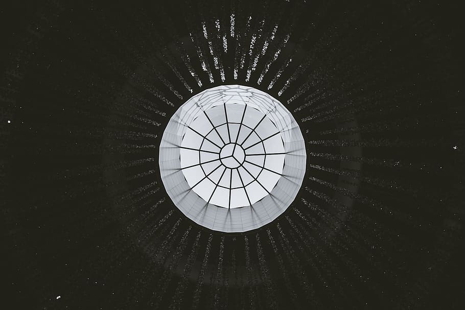 architecture, light, shape, abstract, geometric shape, circle HD wallpaper