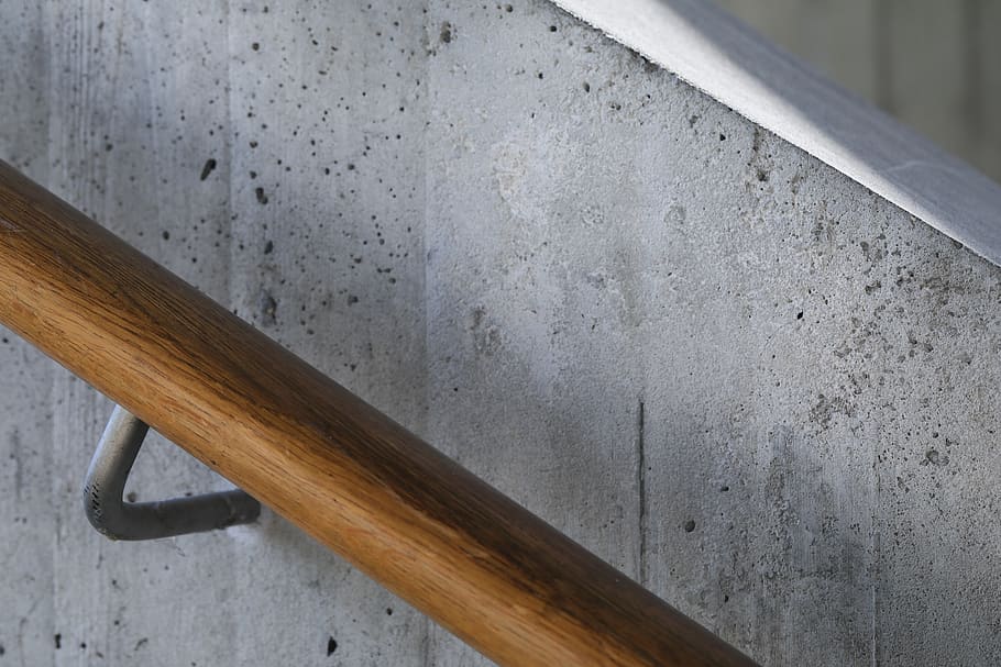 handrail, banister, axe, tool, hardbrücke, switzerland, zürich HD wallpaper