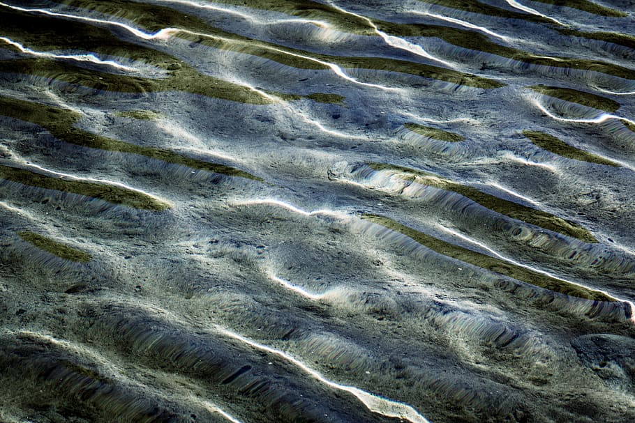 wavy body of water in closeup photography, ripple, texture, surface HD wallpaper