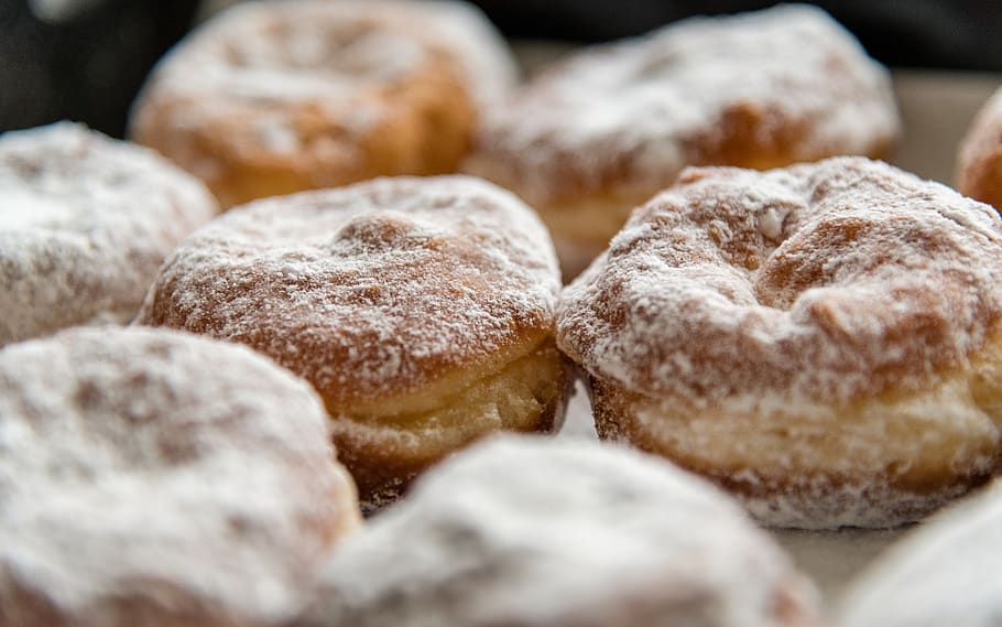 donuts, fánky, carnival, baking, celebration, traditions, kitchen HD wallpaper
