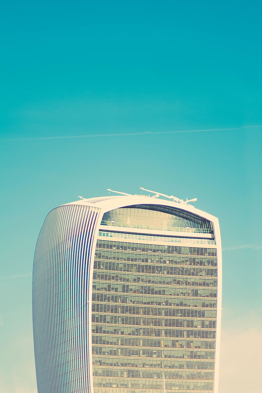 architecture, building, infrastructure, blue, sky, skyscraper HD wallpaper