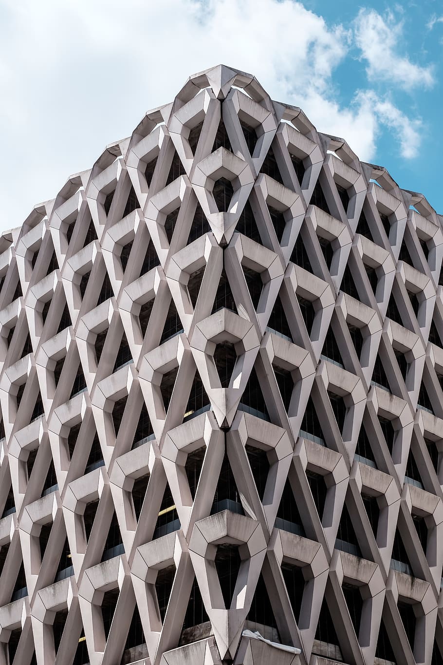 building, architecture, central, symmetry, symmetrical, brutalist, HD wallpaper