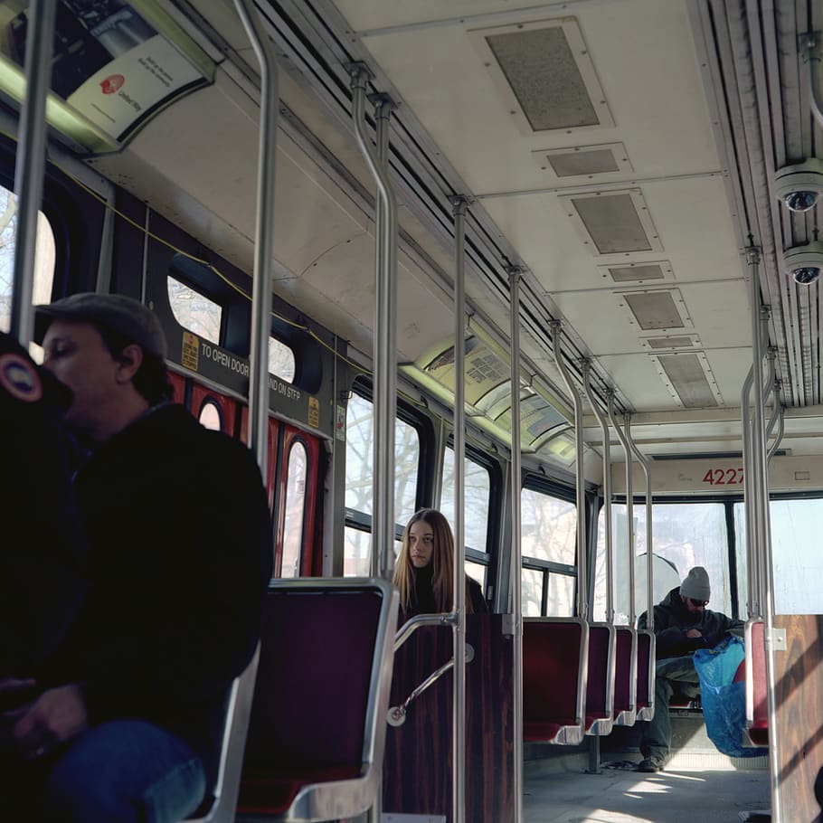 canada, toronto, train, street, street photography, medium format, HD wallpaper