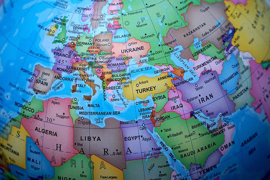 Globe Map, various, earth, maps, world, text, world map, travel HD wallpaper