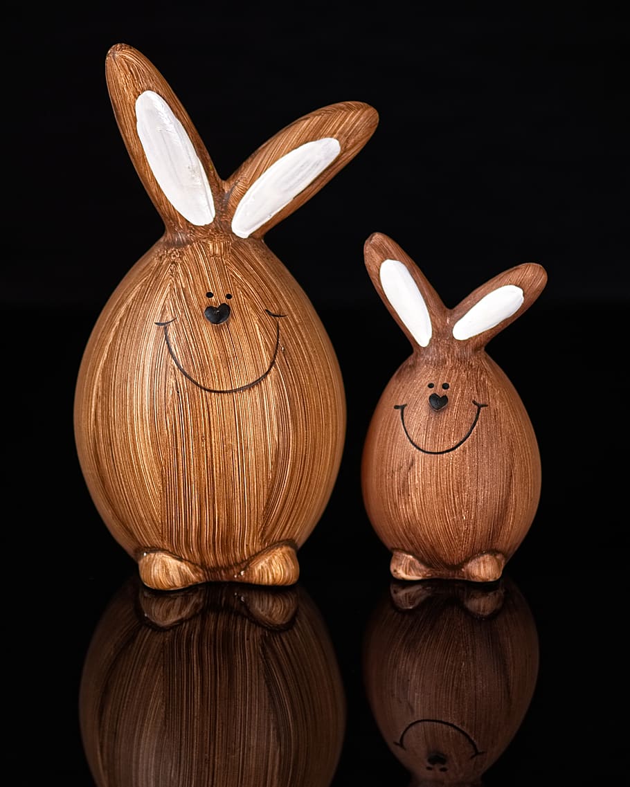 hare, figure, funny, easter, decoration, spring, easter theme HD wallpaper