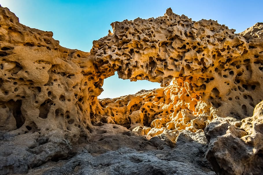 rock, formation, arch, bridge, nature, landscape, erosion, sandstone HD wallpaper