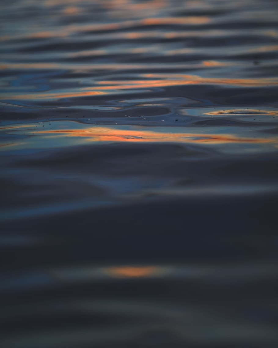 body of water, sunlight, reflection, sunset, sunrise, outdoors HD wallpaper