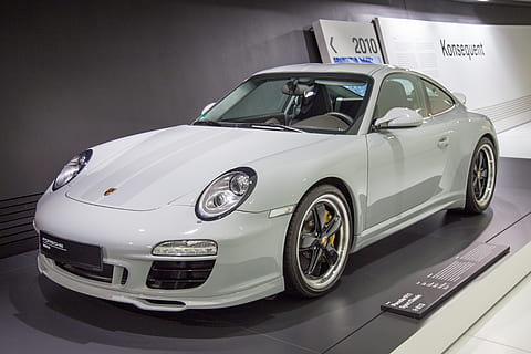 parked white car, transportation, vehicle, automobile, tire, machine HD wallpaper