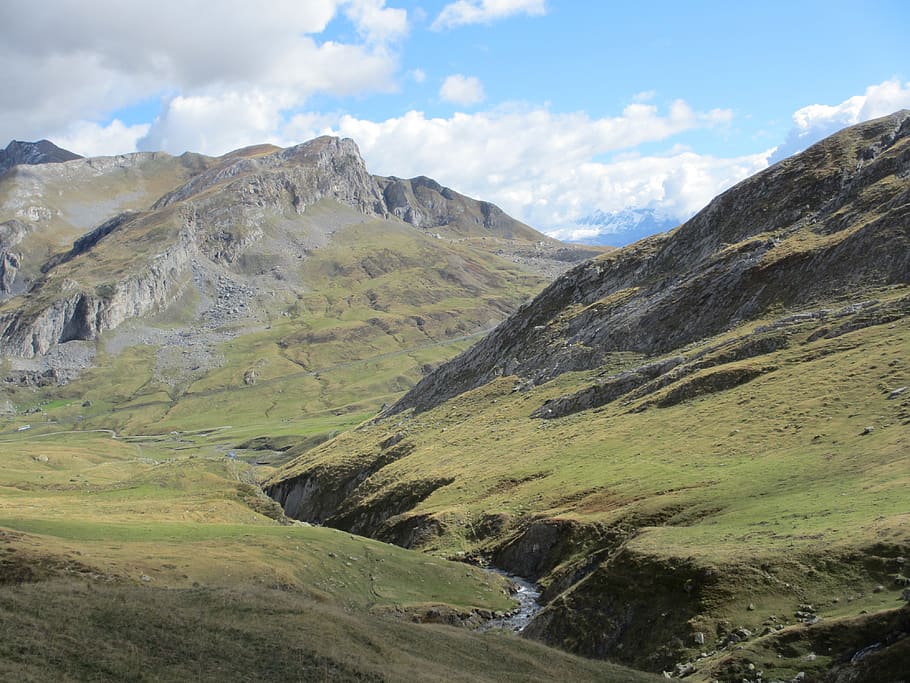 pourtalet, pyrénées, mountain, beauty in nature, scenics - nature HD wallpaper