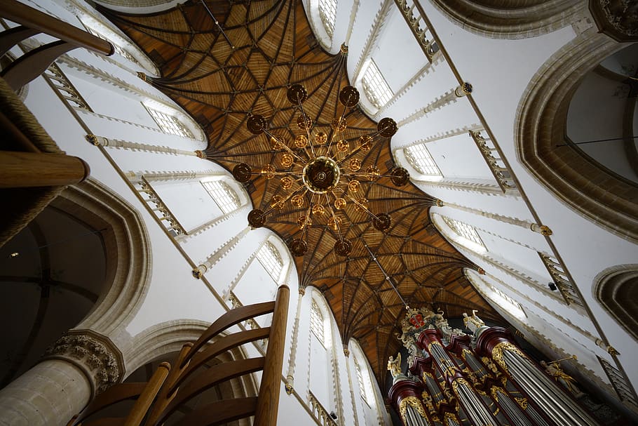 arch entryways under brown ceiling, built structure, architecture HD wallpaper