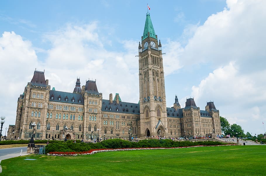 Ottawa, Canada, building, city, river, trees, HD wallpaper | Peakpx