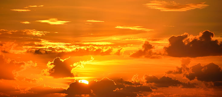 Sun Rays Through the Clouds, backlit, beauty, breathtaking, bright HD wallpaper