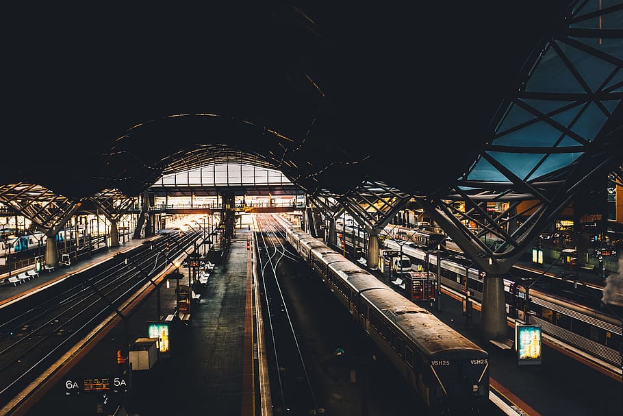 train subway interior, train station, vehicle, terminal, transportation HD wallpaper
