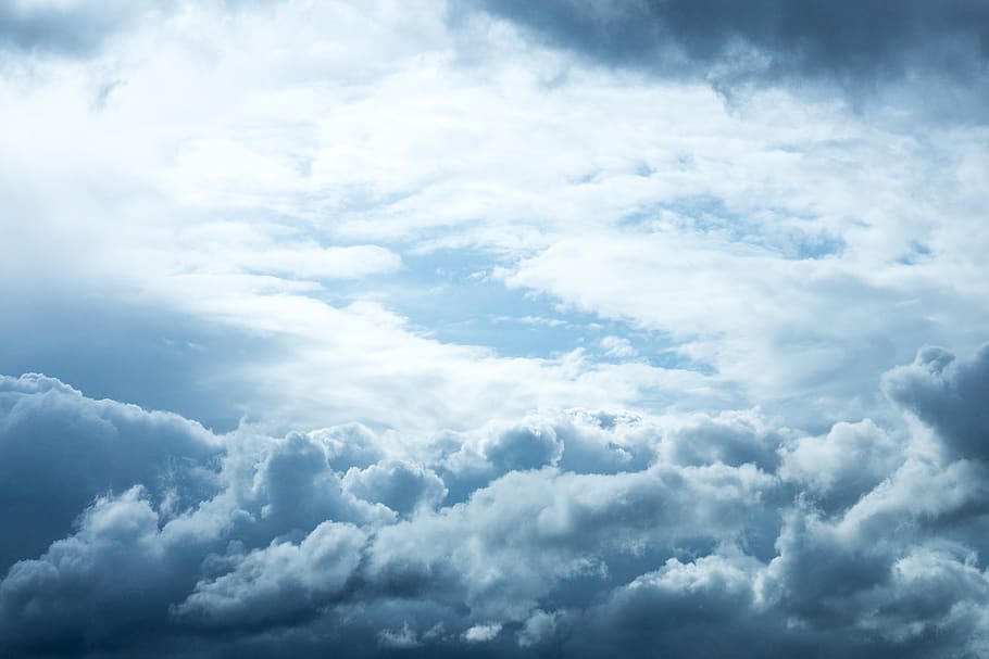 norway, cloudscape, blue, white, cloud - sky, beauty in nature HD wallpaper