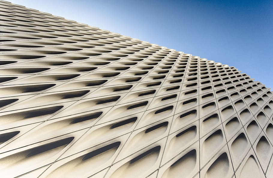 building, architecture, sky, pattern, facade, geometric, exterior HD wallpaper