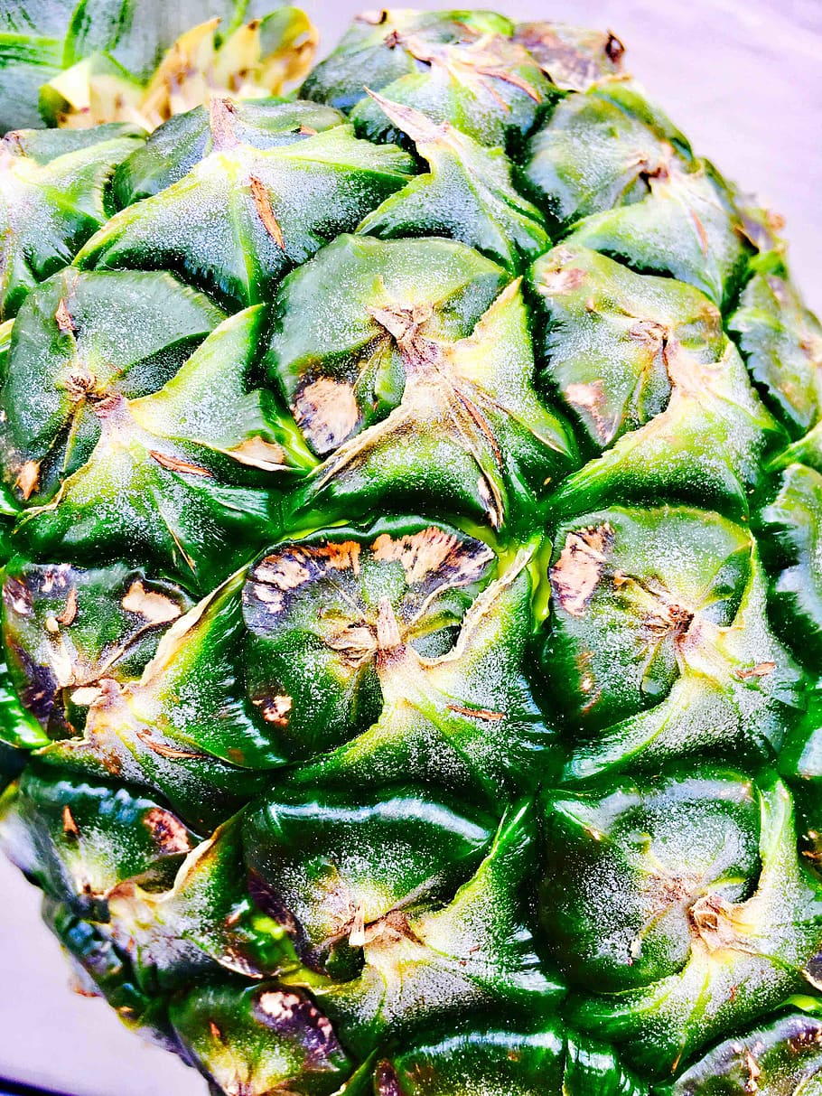 pineapple, green, food and drink, healthy eating, wellbeing HD wallpaper