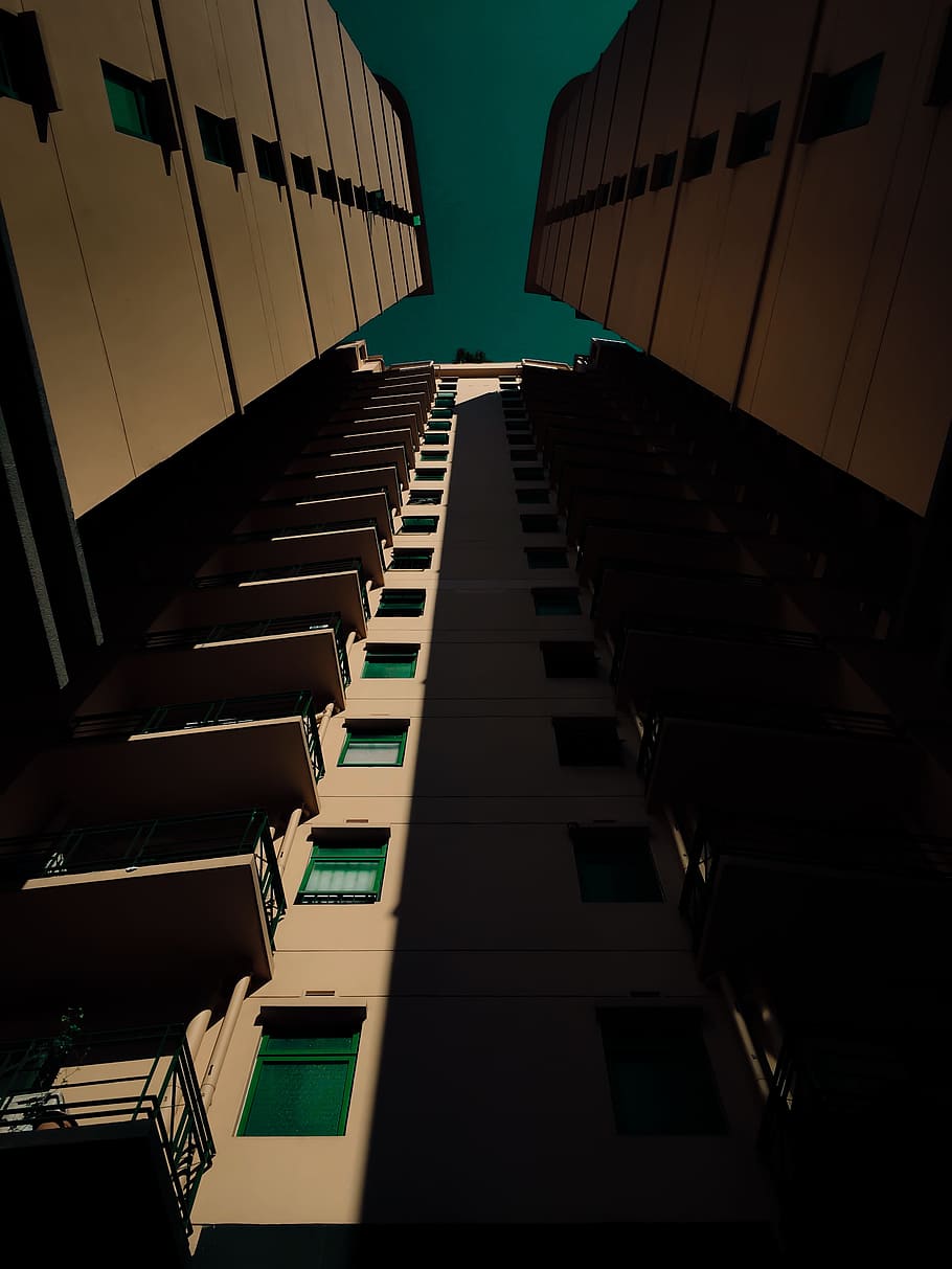 Low Angle Photo Of Building, architecture, low angle shot, perspective HD wallpaper
