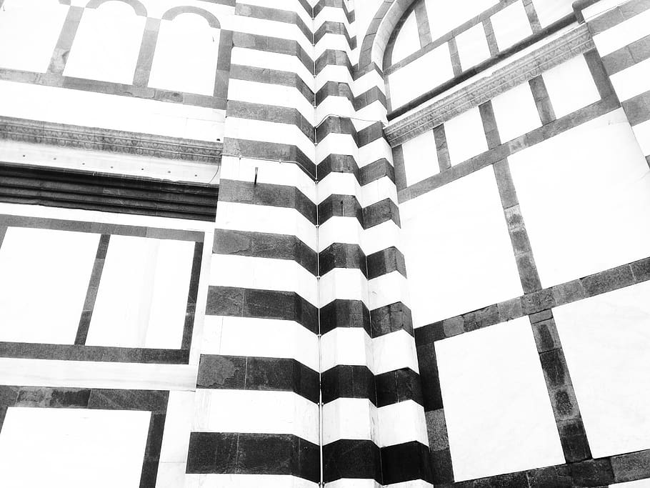 italy, florence, low angle view, pattern, built structure, architecture HD wallpaper