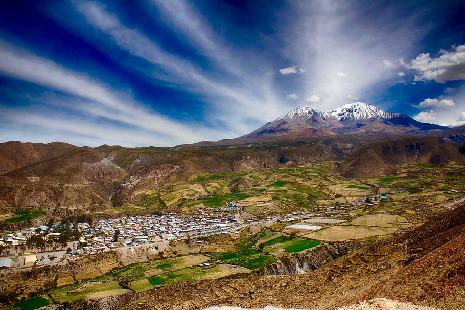 chile, putre, ancoma, arica, hdr, taapaca, tarapaca, mountain, HD wallpaper