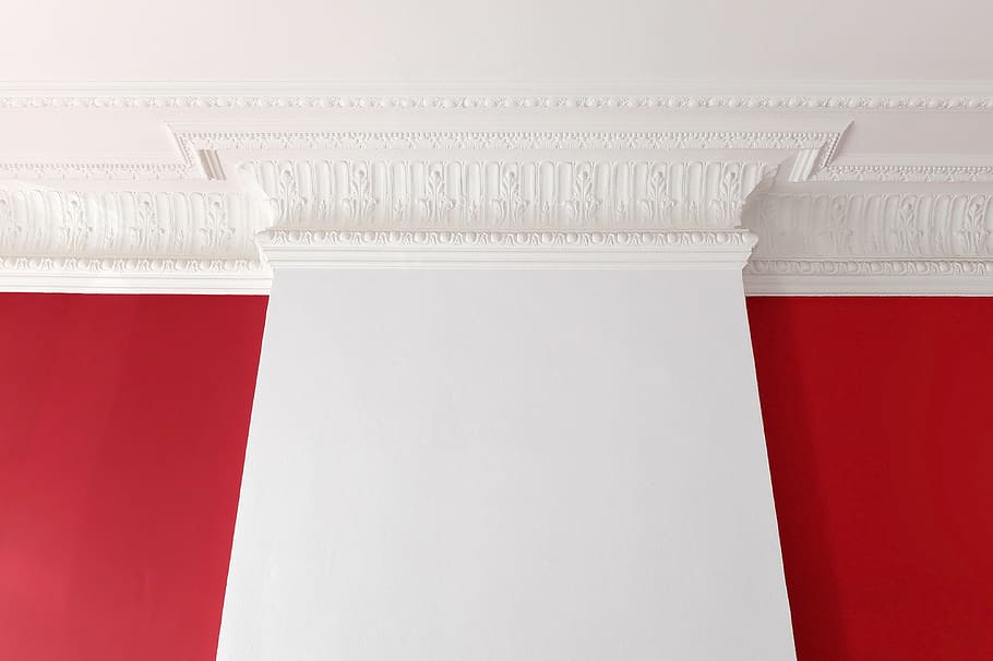 wall, ceiling, stucco, mouldings, decoration, ancient, architecture HD wallpaper
