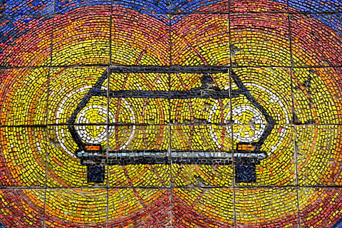 mosaic, art, tile, bzypta, abkhazia, sphere, rug, советскиеартефакты HD wallpaper