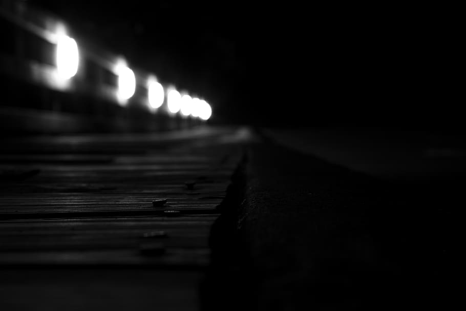 bridge, building, boardwalk, light, handrail, banister, flare HD wallpaper