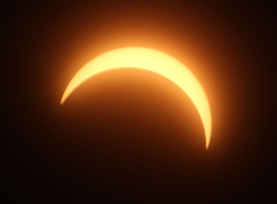 united states, lansing, 2017, eclipse, sun, natural phenomenon HD wallpaper