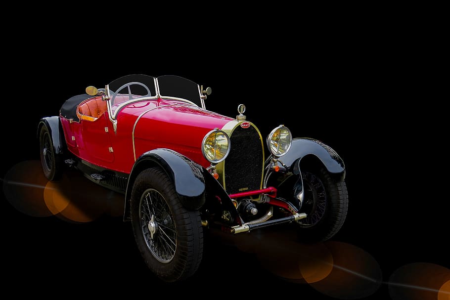 transport, traffic, auto, oldtimer, bugatti, vehicle, automotive HD wallpaper