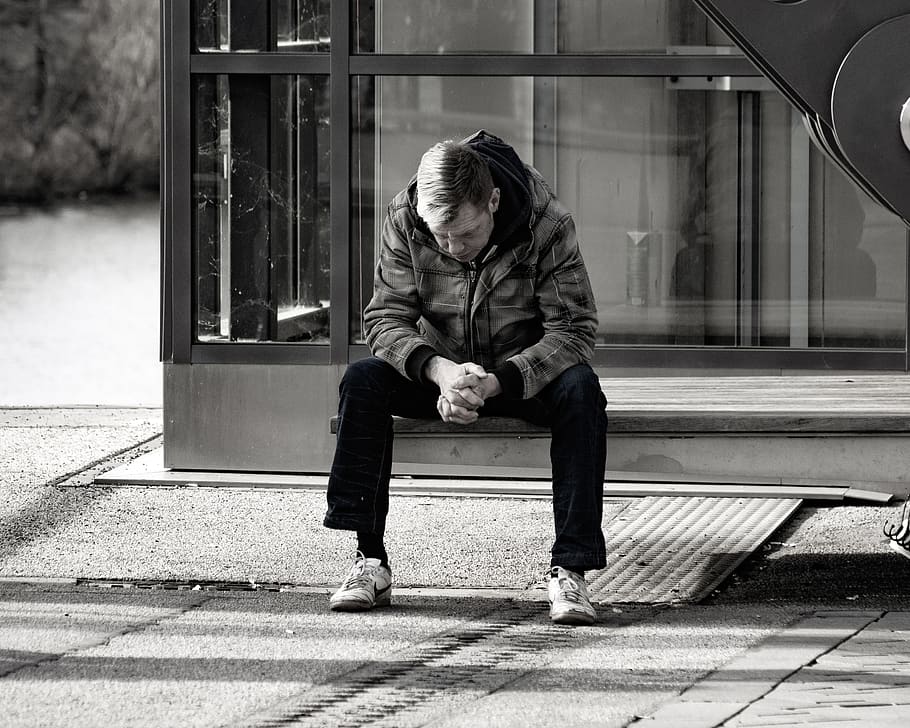 sadness, depression, loneliness, problem, despair, real people HD wallpaper