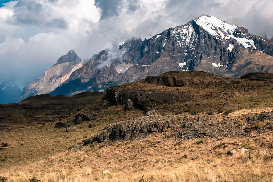 snowcapped mountains, nature, outdoors, mountain range, peak HD wallpaper