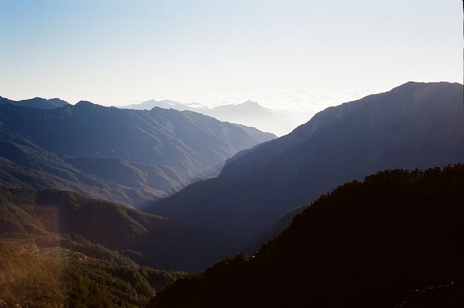 nature, slope, mountain, mountain range, outdoors, taiwan, mt. hehuanjian HD wallpaper