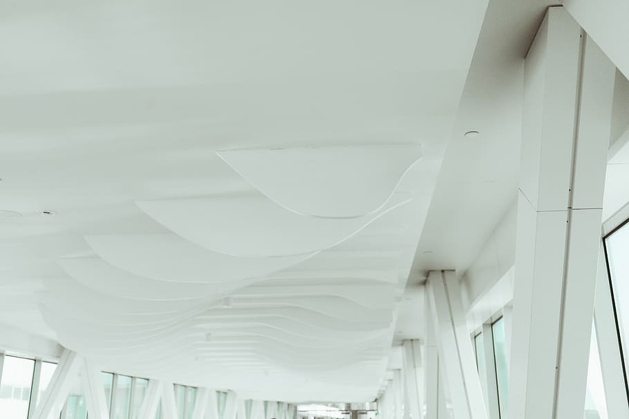 waves, white, build, architecture, built structure, low angle view HD wallpaper