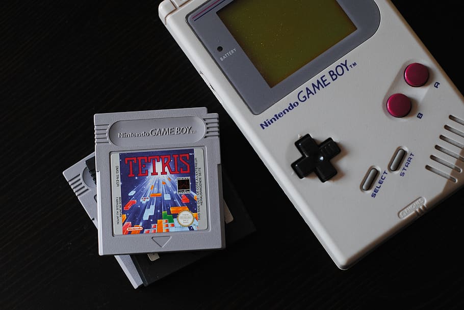white Nintendo Game Boy, technology, indoors, wireless technology HD wallpaper