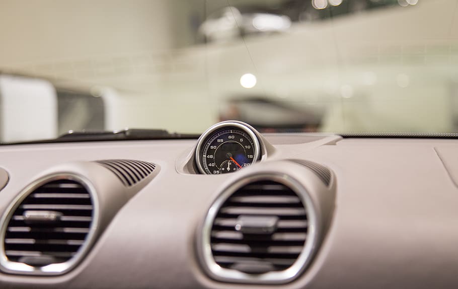 silver coupe, gauge, automobile, transportation, car, vehicle HD wallpaper