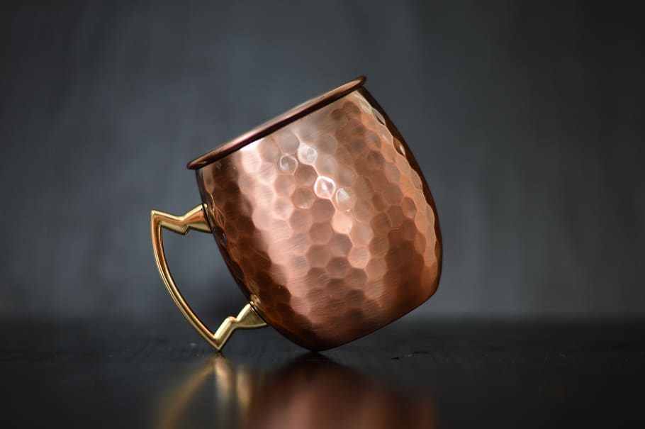 Gold Cup, antique, blur, classic, close-up, coffee cup, coffee mug HD wallpaper