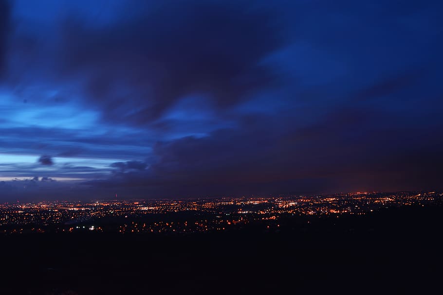 werneth low, united kingdom, hyde, long exposure, manchester