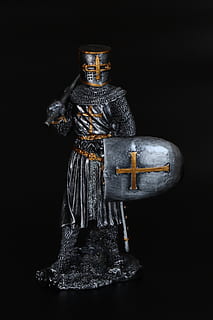 knight, crusader, sword, warrior, medieval, soldier, shield HD wallpaper