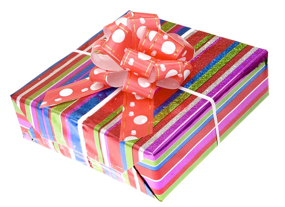 con2011, bow, box, christmas, holiday, object, present, small HD wallpaper