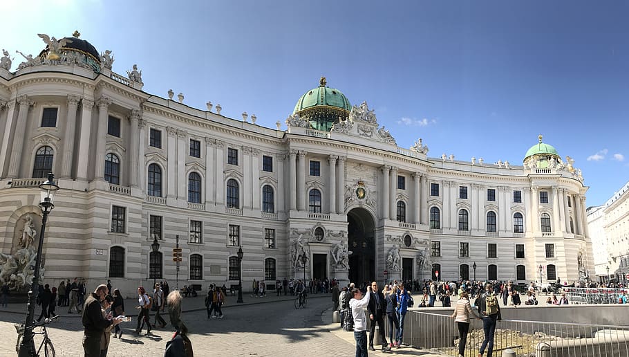 austria, wien, palacio imperial de hofburg, architecture, vienna, HD wallpaper