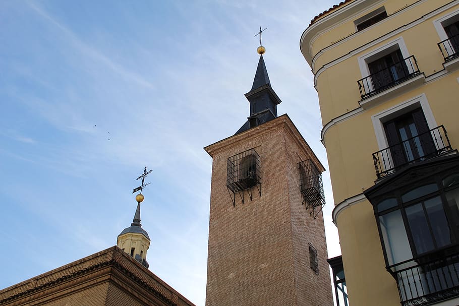 spain, madrid, architecture, church, building exterior, built structure HD wallpaper