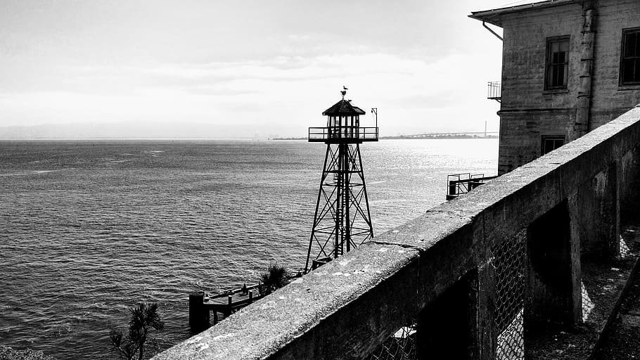 architecture, built structure, water, sky, sea, building exterior HD wallpaper